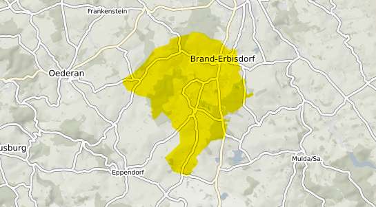 Immobilienpreisekarte Brand Erbisdorf